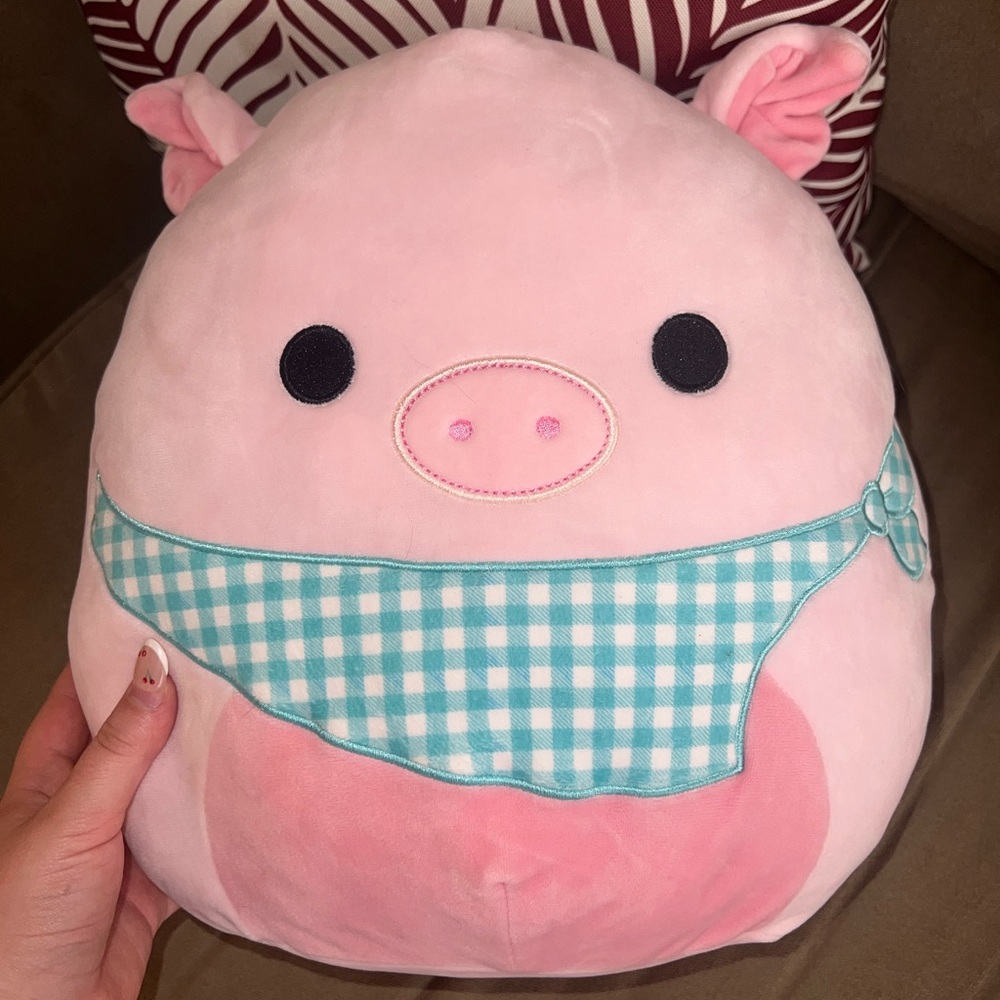 BNWT 12” Peter The Pig Squishmallow